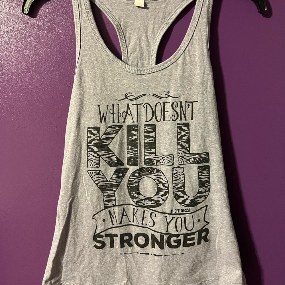 Workout Graphic Tank